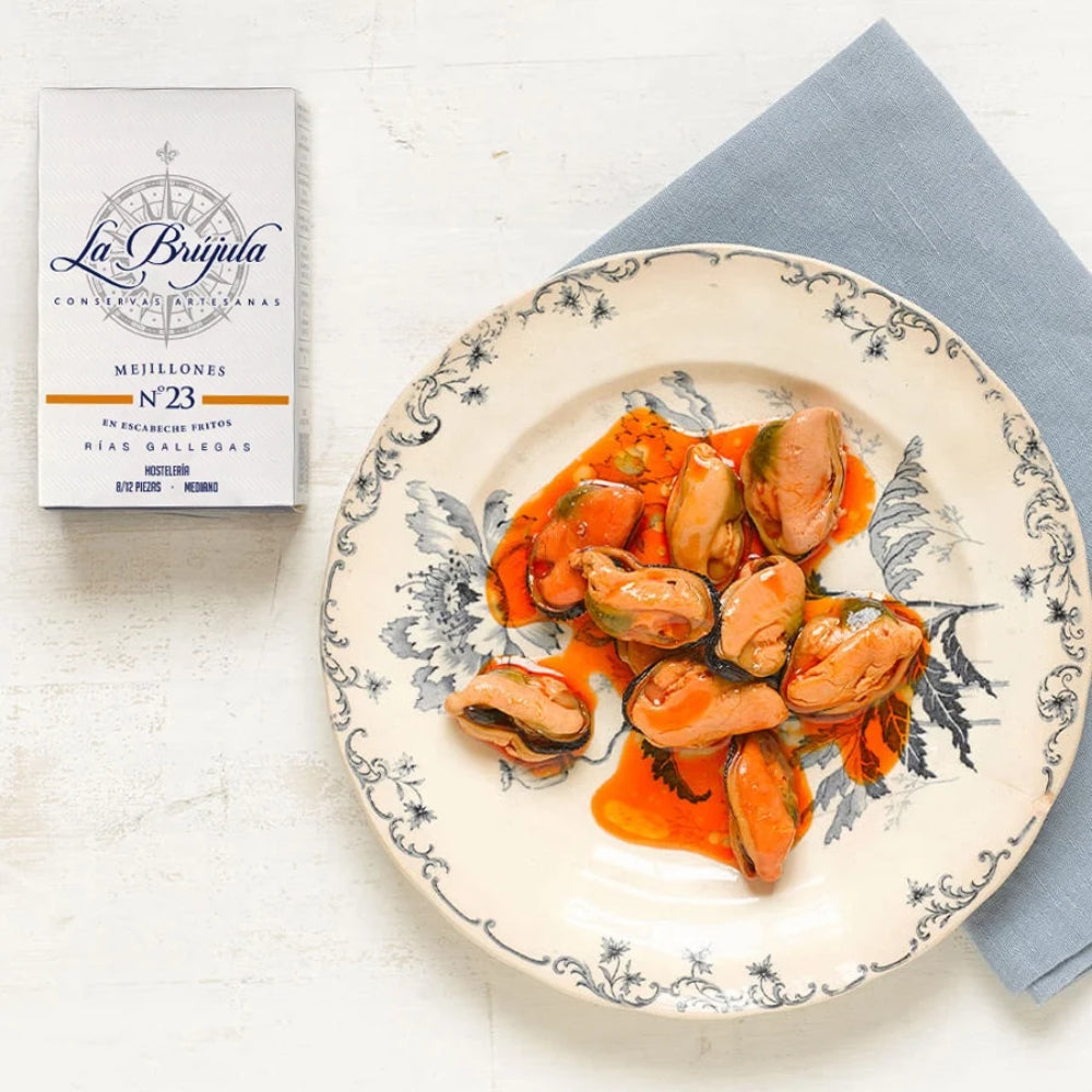 La Brujula Mussels in Pickled Sauce 110g