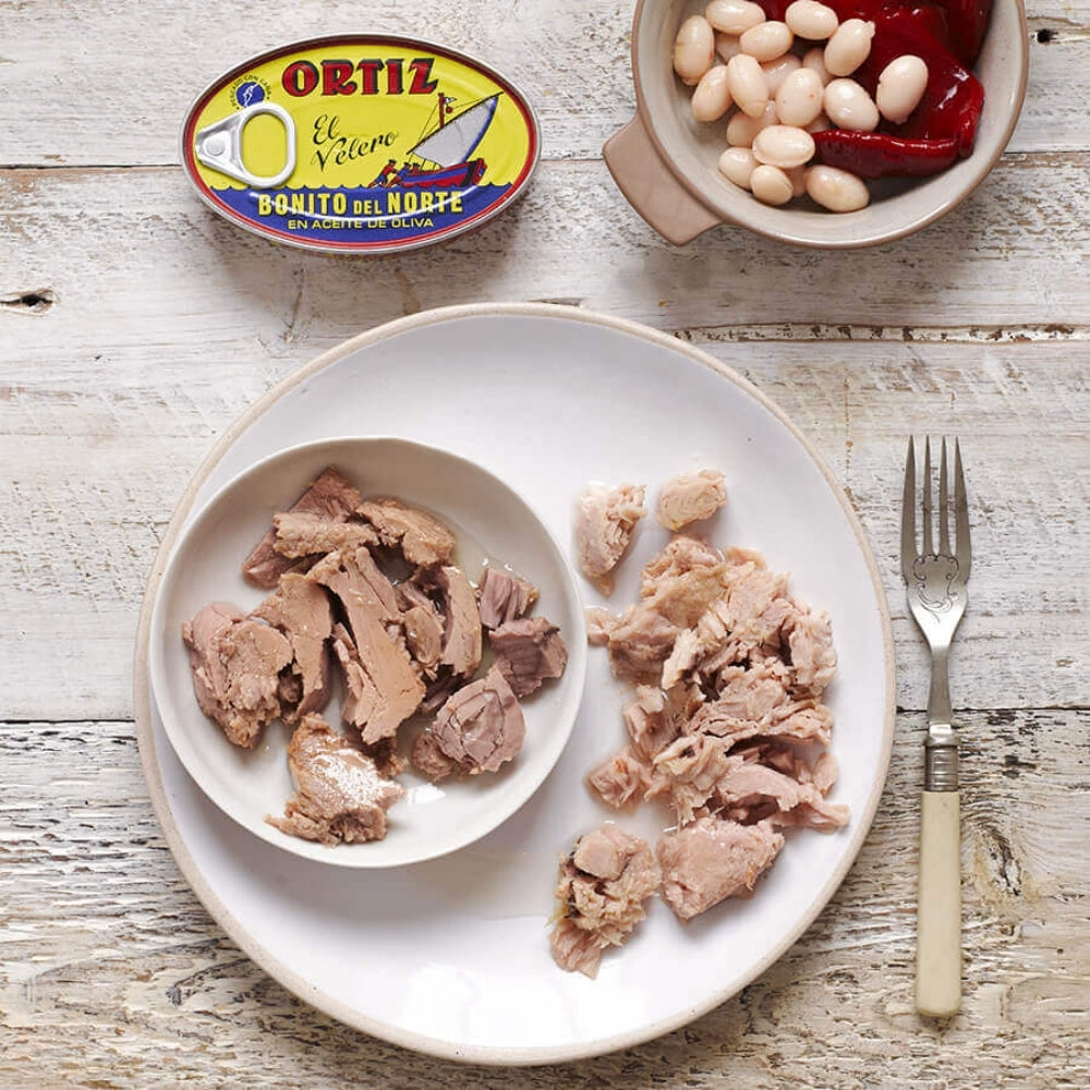 Ortiz White Tuna Fillets in Olive Oil 112g