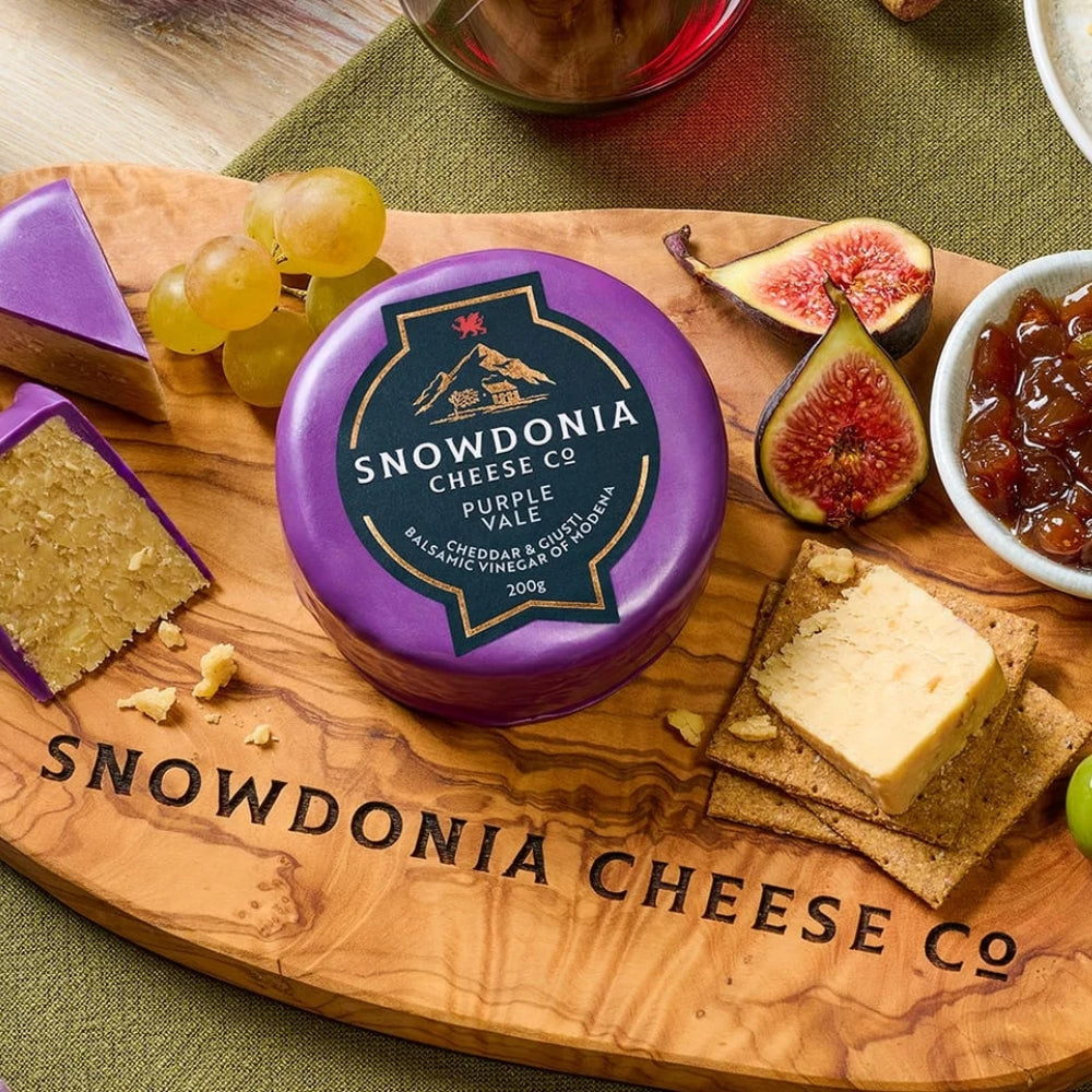 Purple Vale Cheddar with Balsamic Vinegar 200g