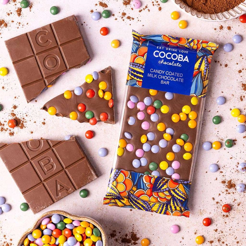 Milk Chocolate Candy Bean Bar 100g