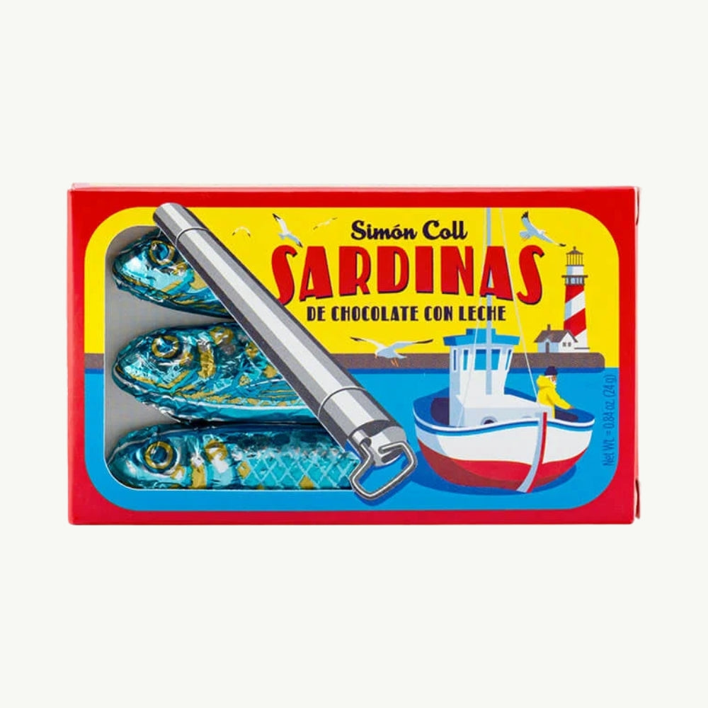 Milk Chocolate Sardines 24g