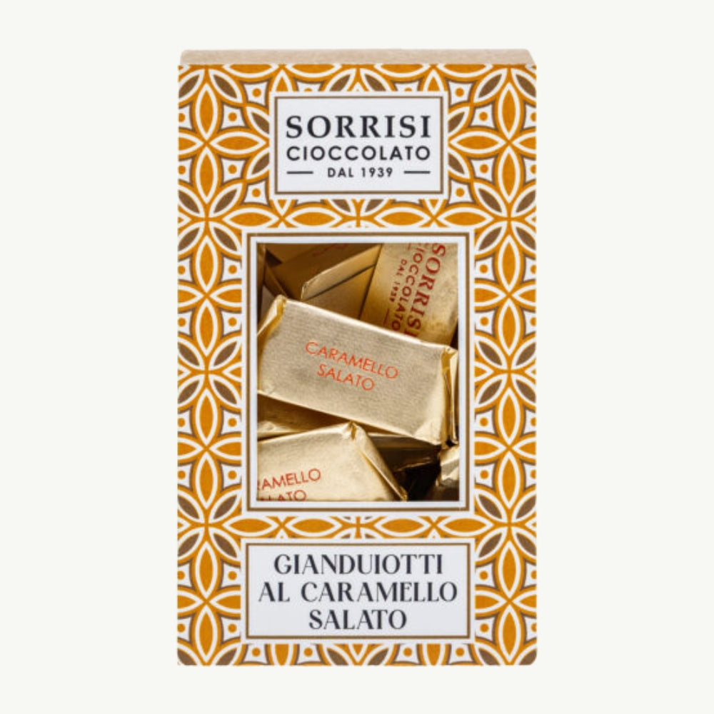 Sorrisi Cioccolato Salted Caramel Gianduiotti 200g