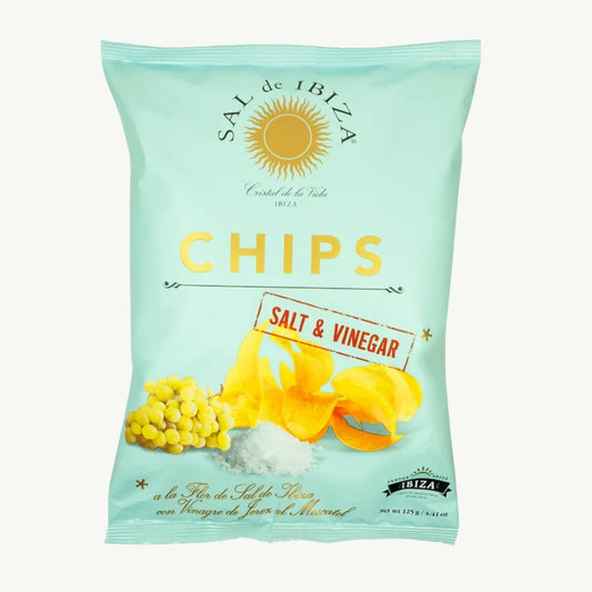 Sal de Ibiza Salt & Vinegar Crisps 125g
