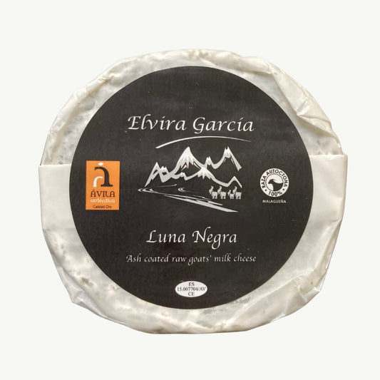 Luna Negra Ash Coated Goat's Milk Cheese 250g