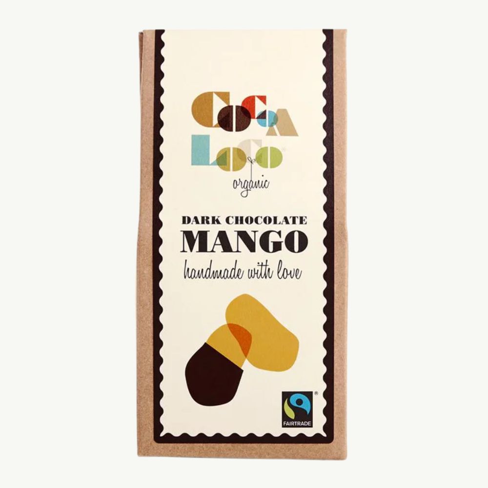 Cocoa Loco Organic Dark Chocolate Mango 100g