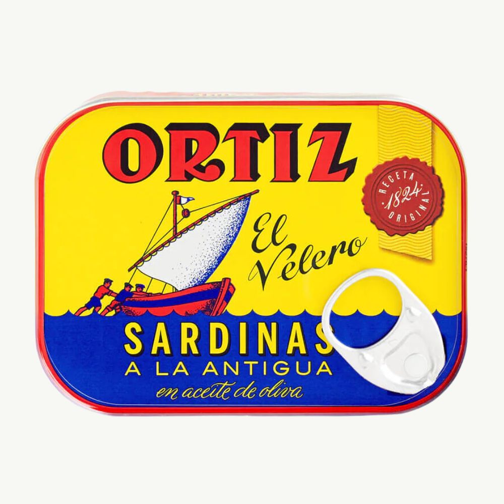 Ortiz Sardines a la Antigua in Olive Oil 140g