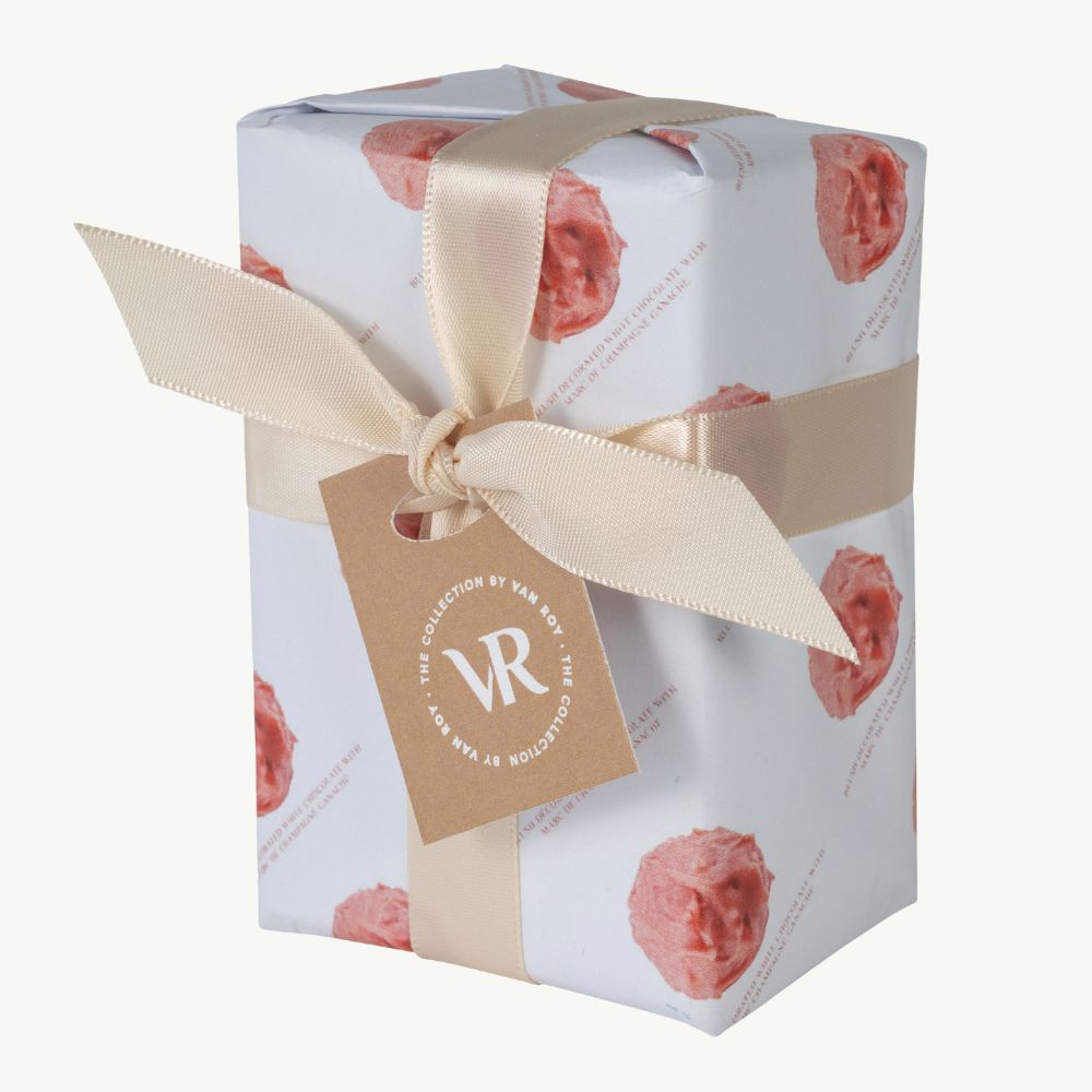Van Roy Dark Pink Champagne Truffles 75g