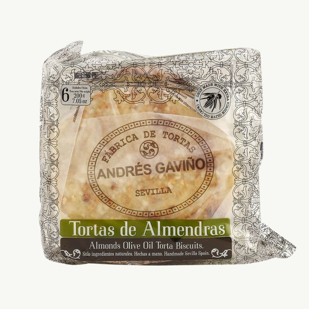 Gavino Olive Oil Biscuits with Almonds 210g