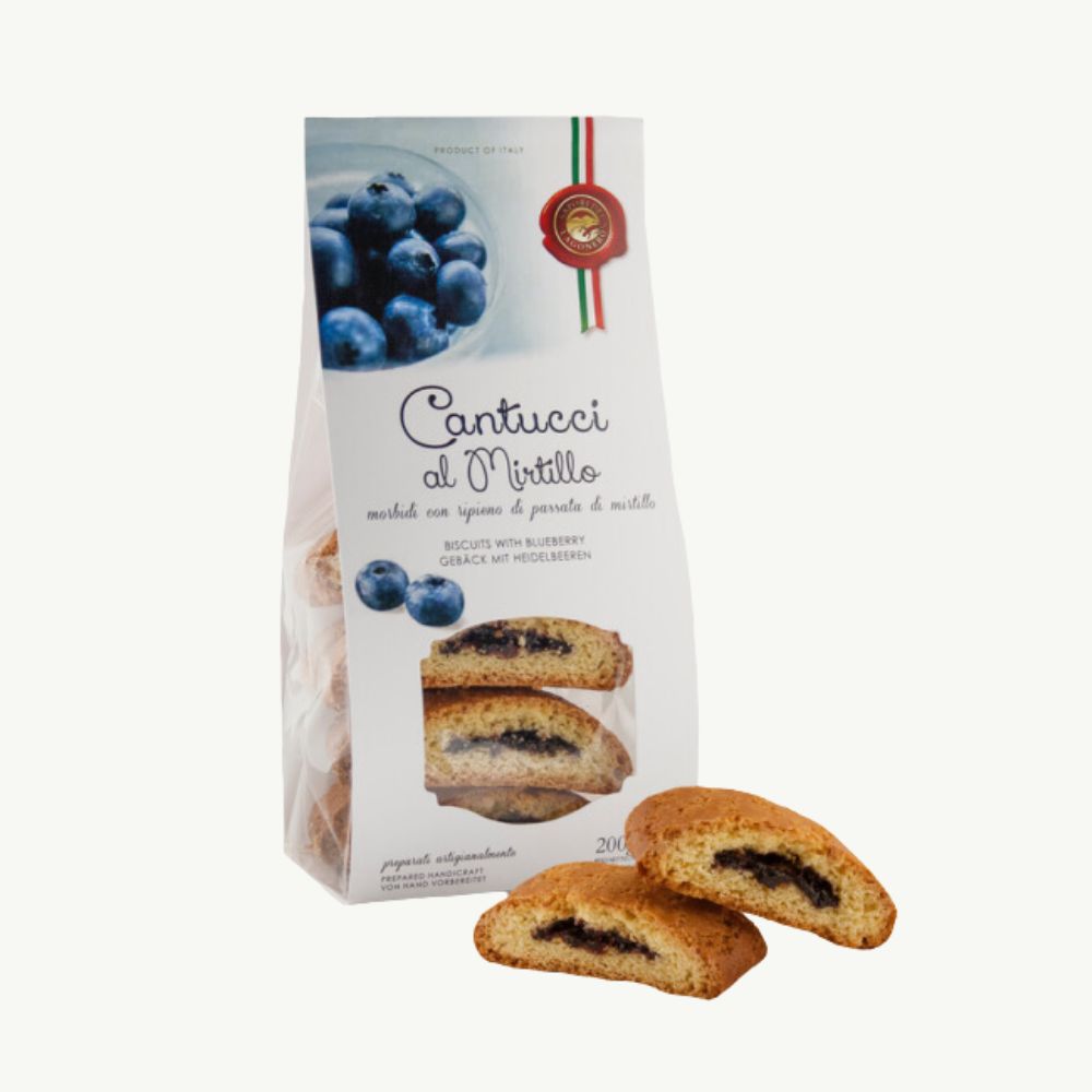 Cantucci al Mirtillo, Biscuits with Blueberry (200g)