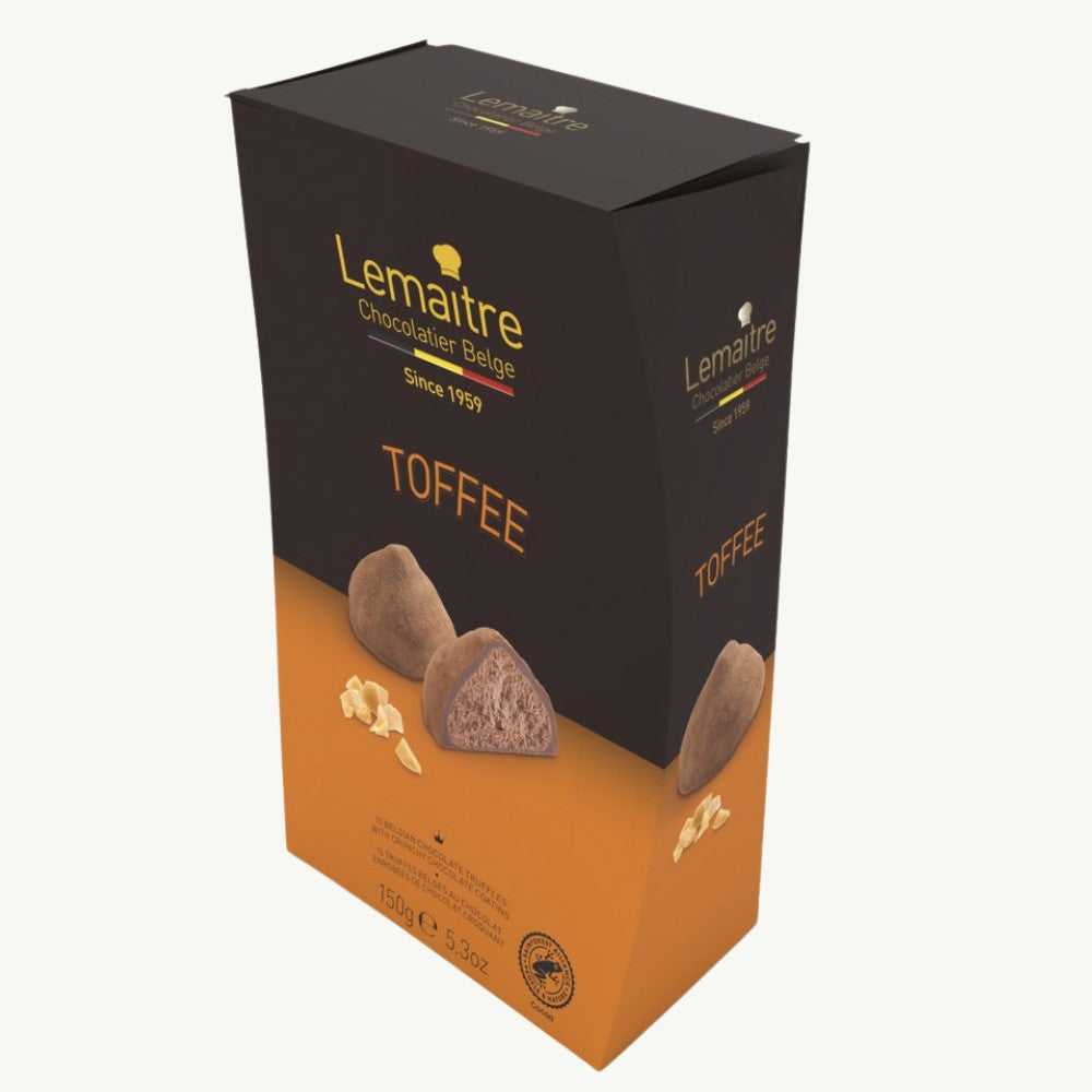 Lemaitre Cocoa Dusted Truffles with Toffee 150g