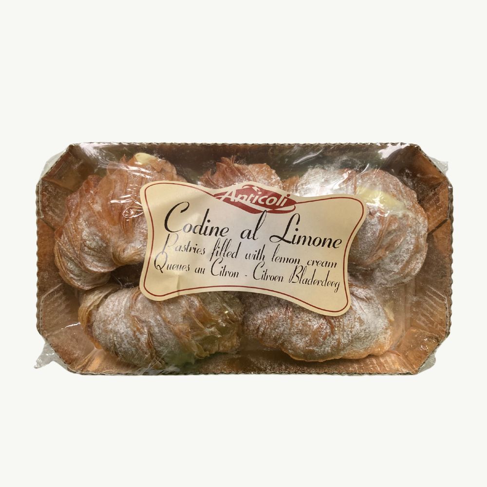 Codine Al Limone, Pastries Filled with Lemon Cream 200g