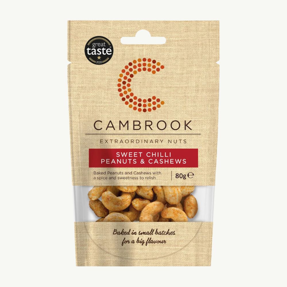 Sweet Chilli Peanuts and Cashews 80g