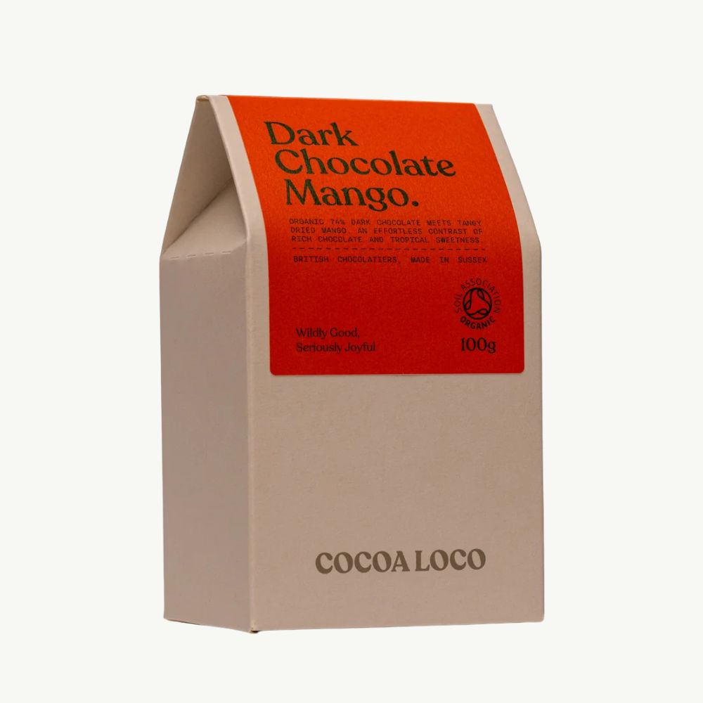 Cocoa Loco Organic Dark Chocolate Mango 100g