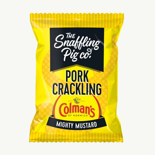Colman's Mighty Mustard Pork Crackling 40g
