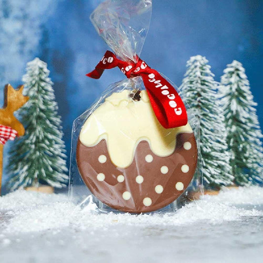 Cocoa Loco Organic Chocolate Christmas Pudding 70g
