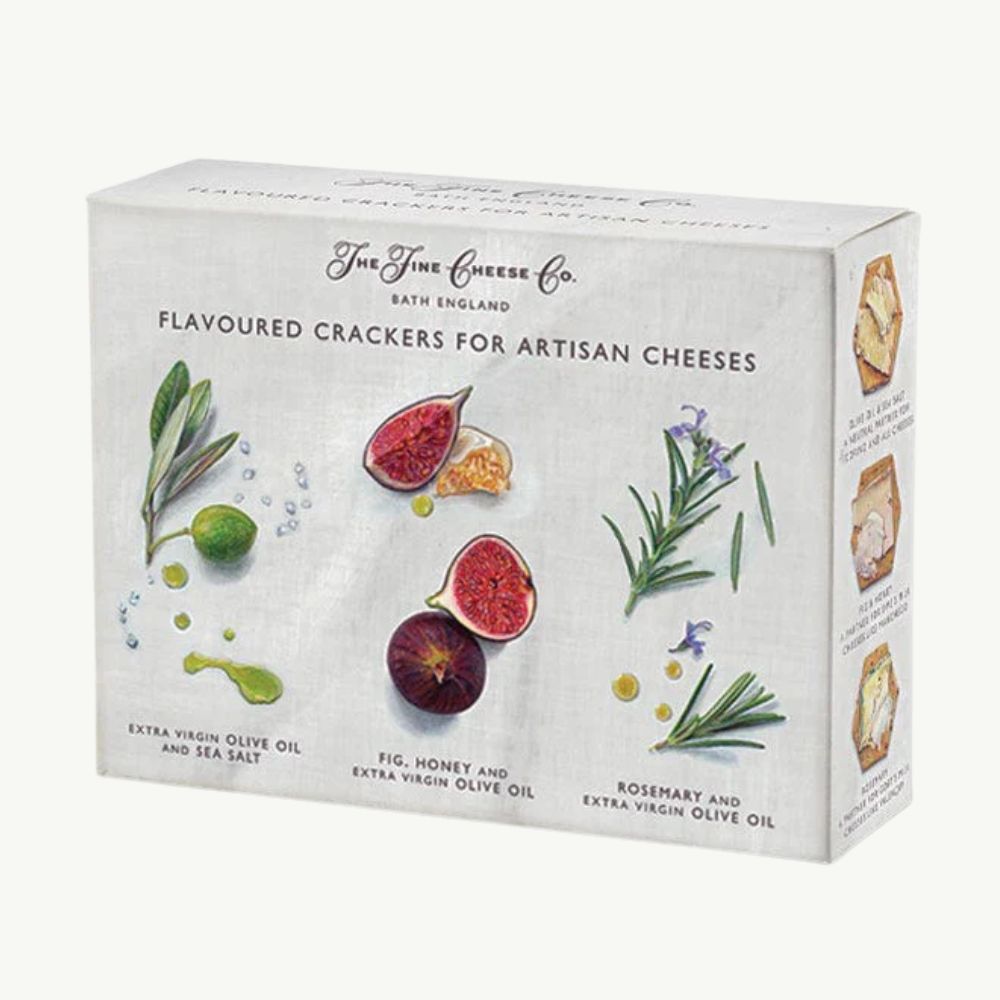 Flavoured Crackers Selection Box (3x125g)