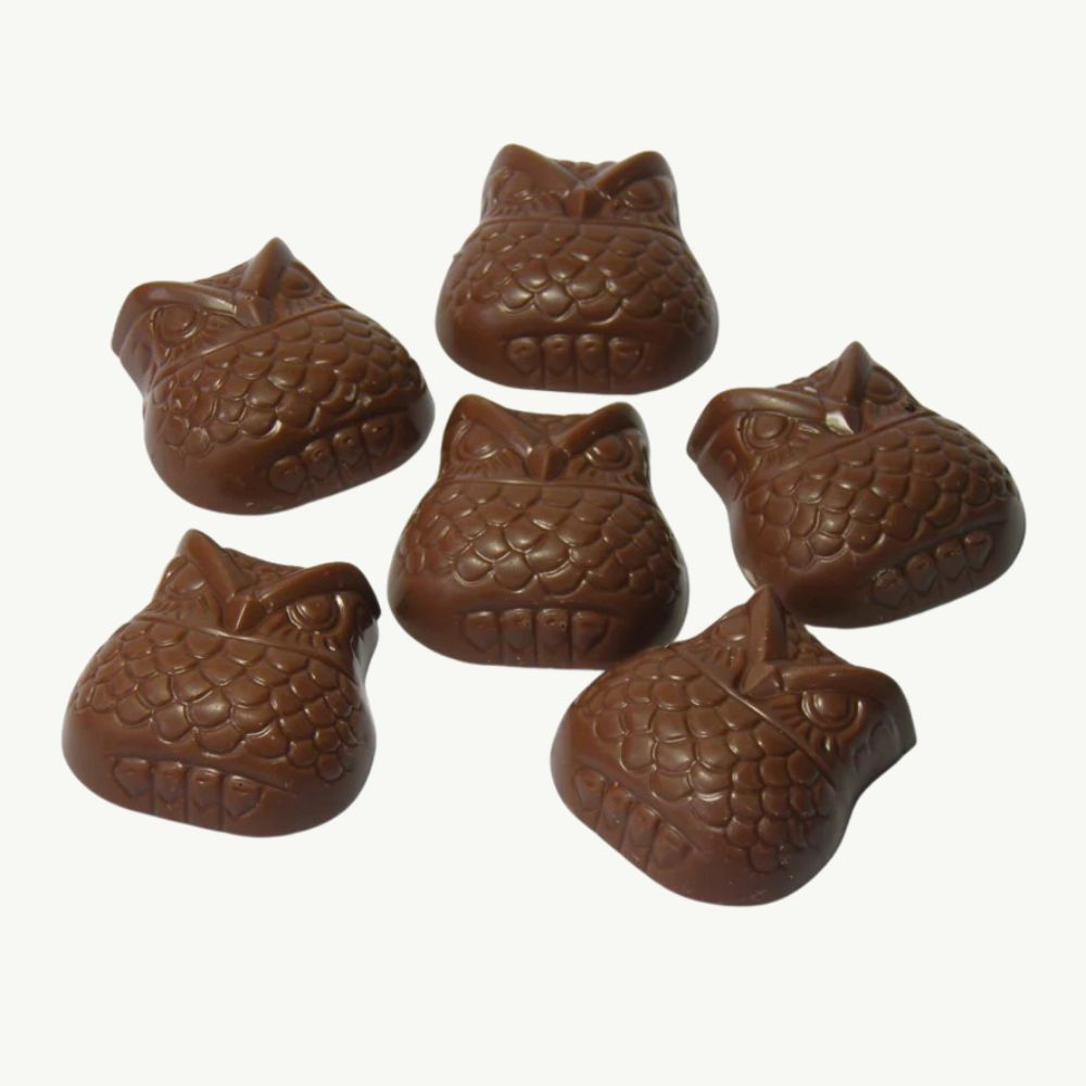 Cocoa Loco Organic Milk Chocolate Owls 100g