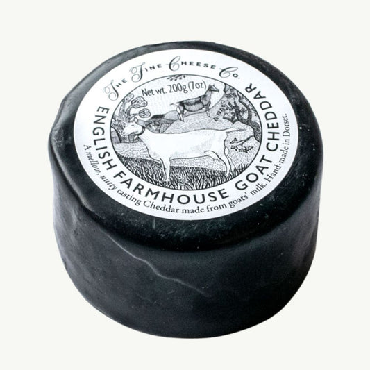 English Farmhouse Goat Cheddar 200g