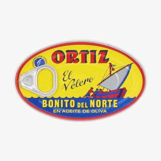Ortiz White Tuna Fillets in Olive Oil 112g