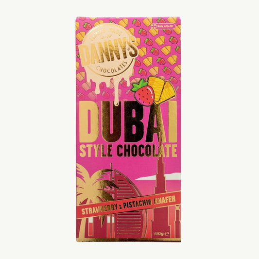 Danny's Strawberry Dubai Style Chocolate 190g