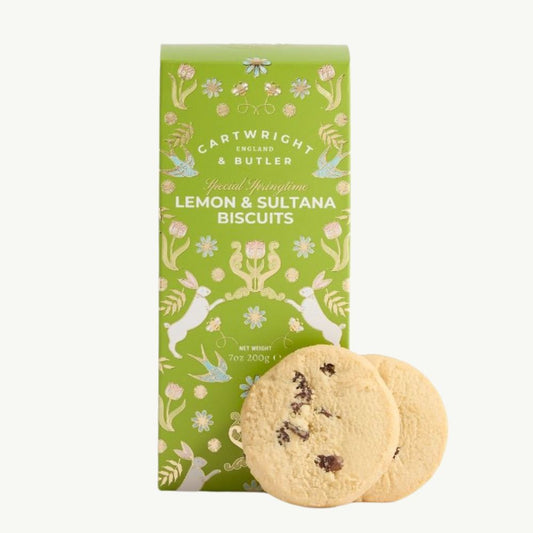 Lemon & Sultana Biscuits 200g