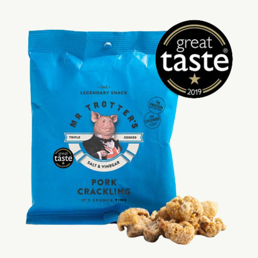 Salt & Vinegar Pork Crackling 30g