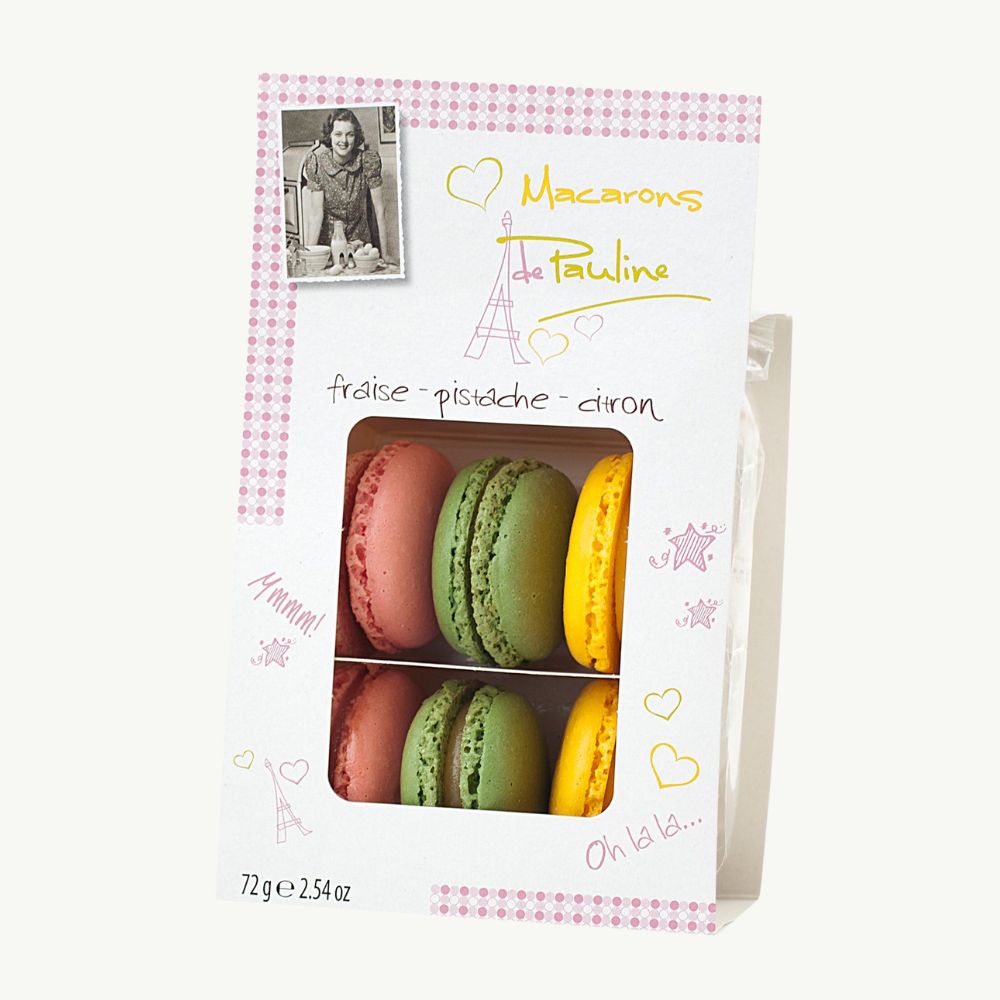 Macarons de Pauline Mixed Macarons 72g