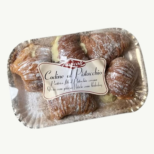 Codine Al Pistacchio, Pastries Filled with Pistachio Cream (200g)