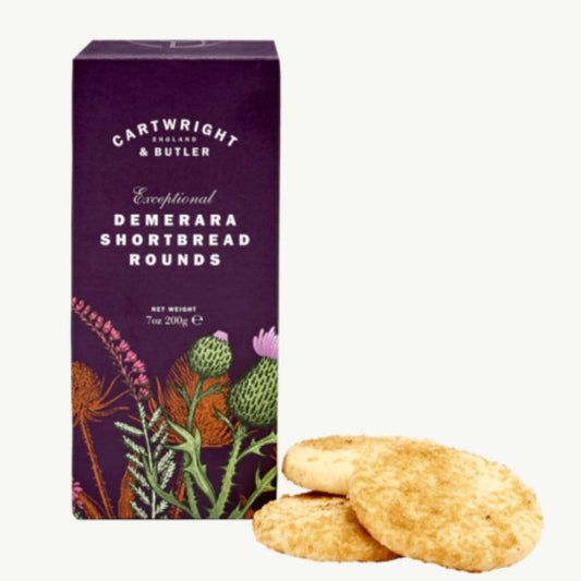 Demerara Shortbread Rounds 200g