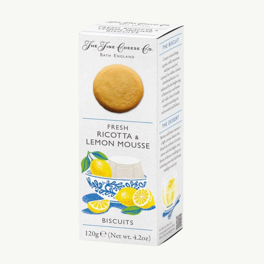 Fresh Ricotta & Lemon Mousse Biscuits 120g