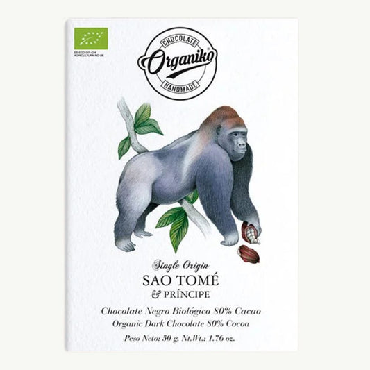 Chocolate Organiko Dark Chocolate 80% Cocoa 50g