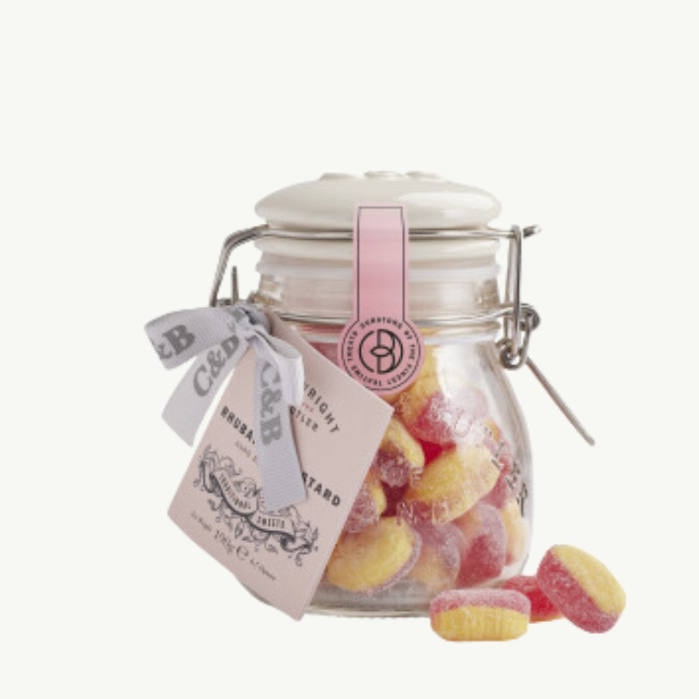 Rhubarb & Custard Sweets 190g
