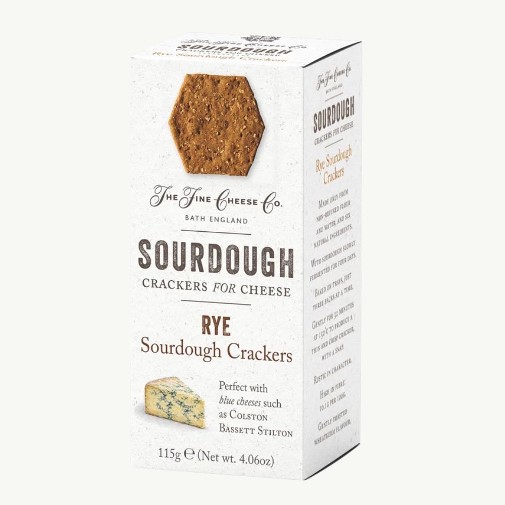 Rye Sourdough Crackers 115g