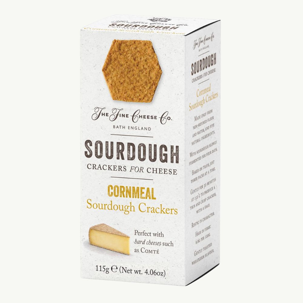 Cornmeal Sourdough Crackers 115g