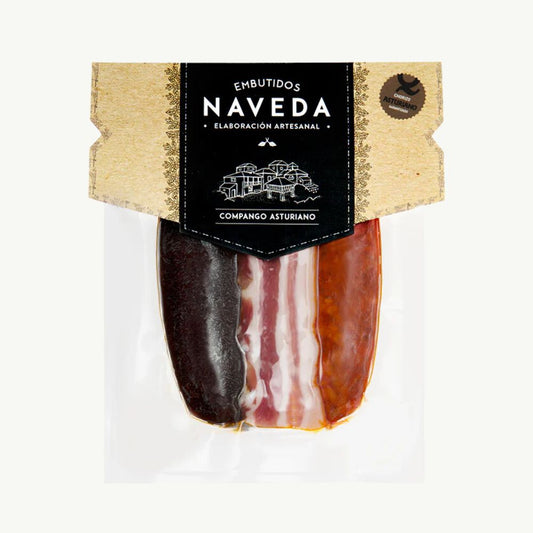 Asturian Chorizo, Morcilla & Panceta Selection 250g