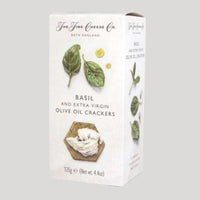 Basil and Extra Virgin Olive Oil Crackers 125g