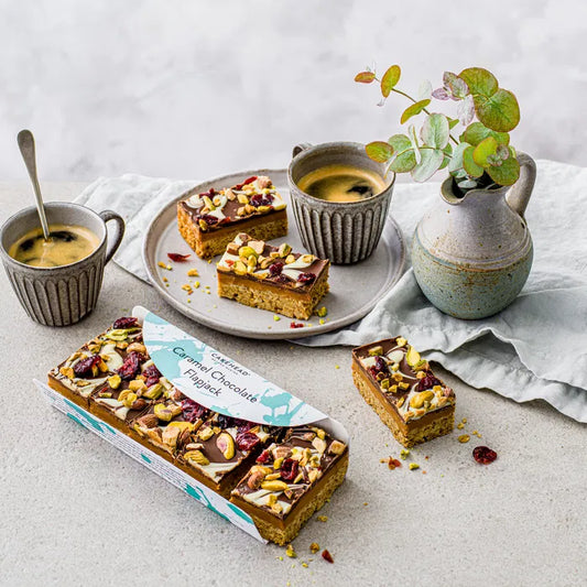 Caramel Chocolate Flapjack (250g)