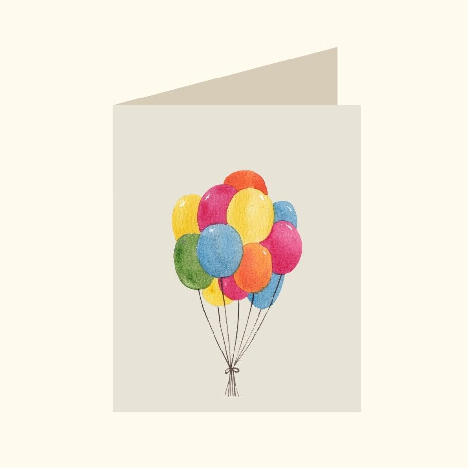 Watercolour Balloons