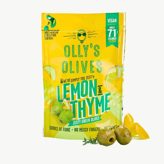 Olly's Lemon & Thyme Olives 50g