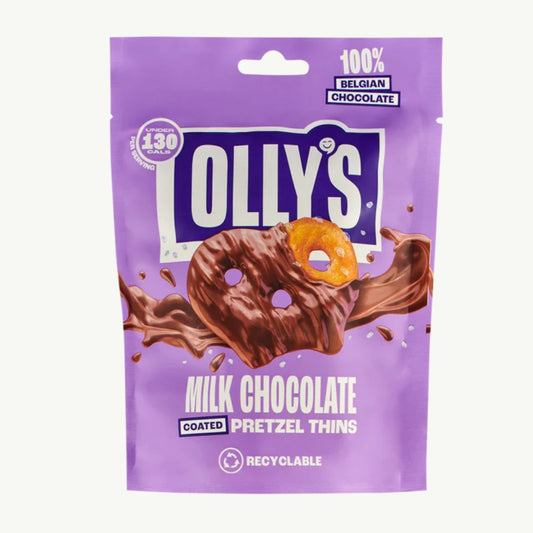 Olly's Milk Chocolate Pretzel Thins 90g