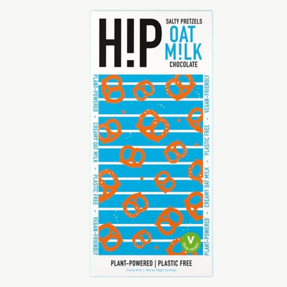 Salty Pretzel Oat Milk Chocolate bar 70g