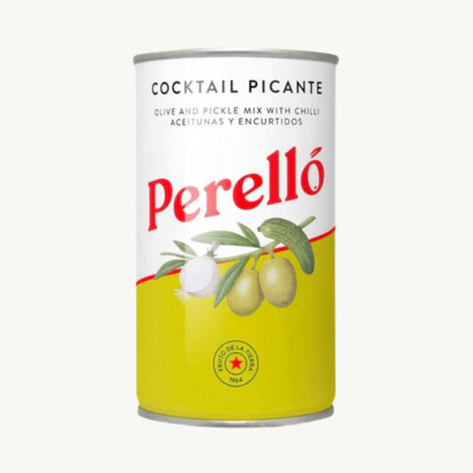 Perello Cocktail Picante, Spicy Olive & Pickle Mix 180g