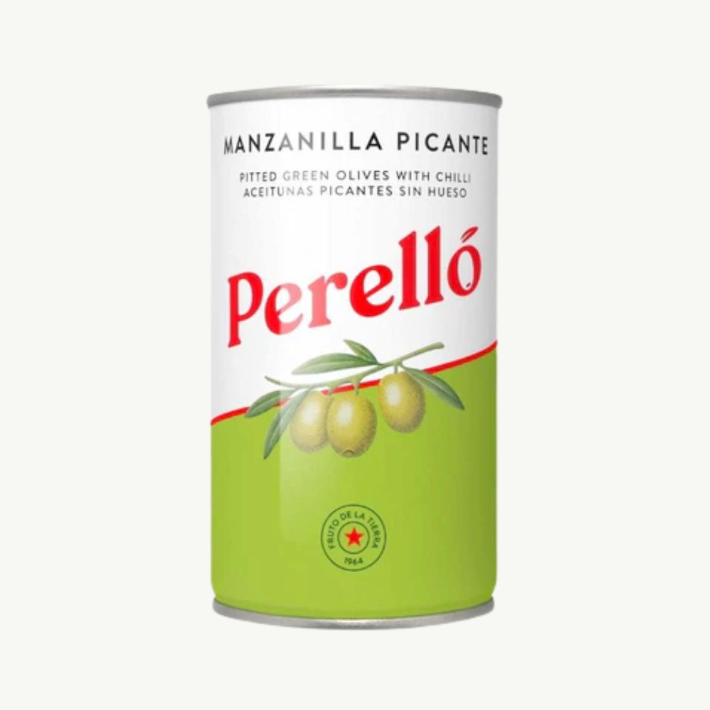 Spicy Pitted Manzanilla Olives