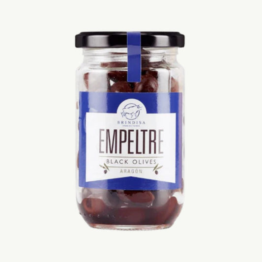 Brindisa Empeltre Black Olives 180g