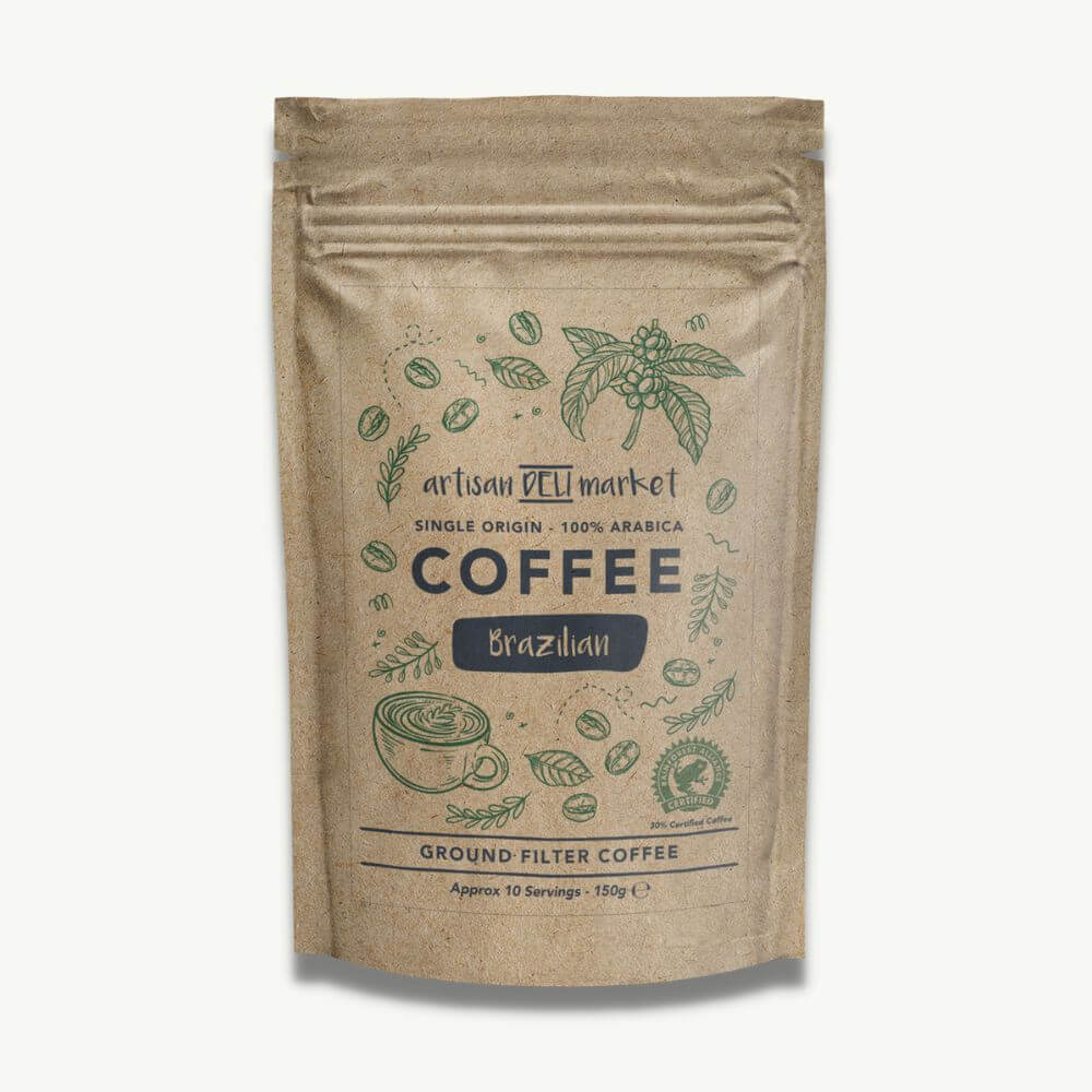 Single Origin Brazilian Ground Filter Coffee 150g