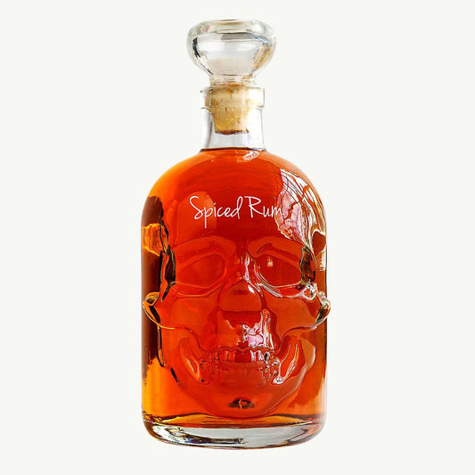 Skull Spiced Rum Gift Bottle 500ml
