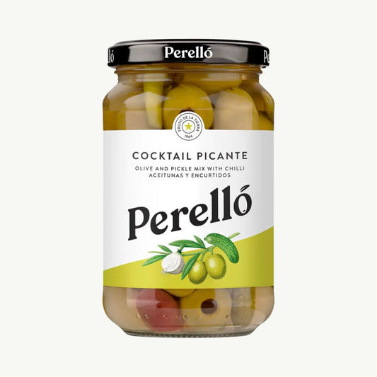 Perello Olive and Pickle Cocktail Mix 180g