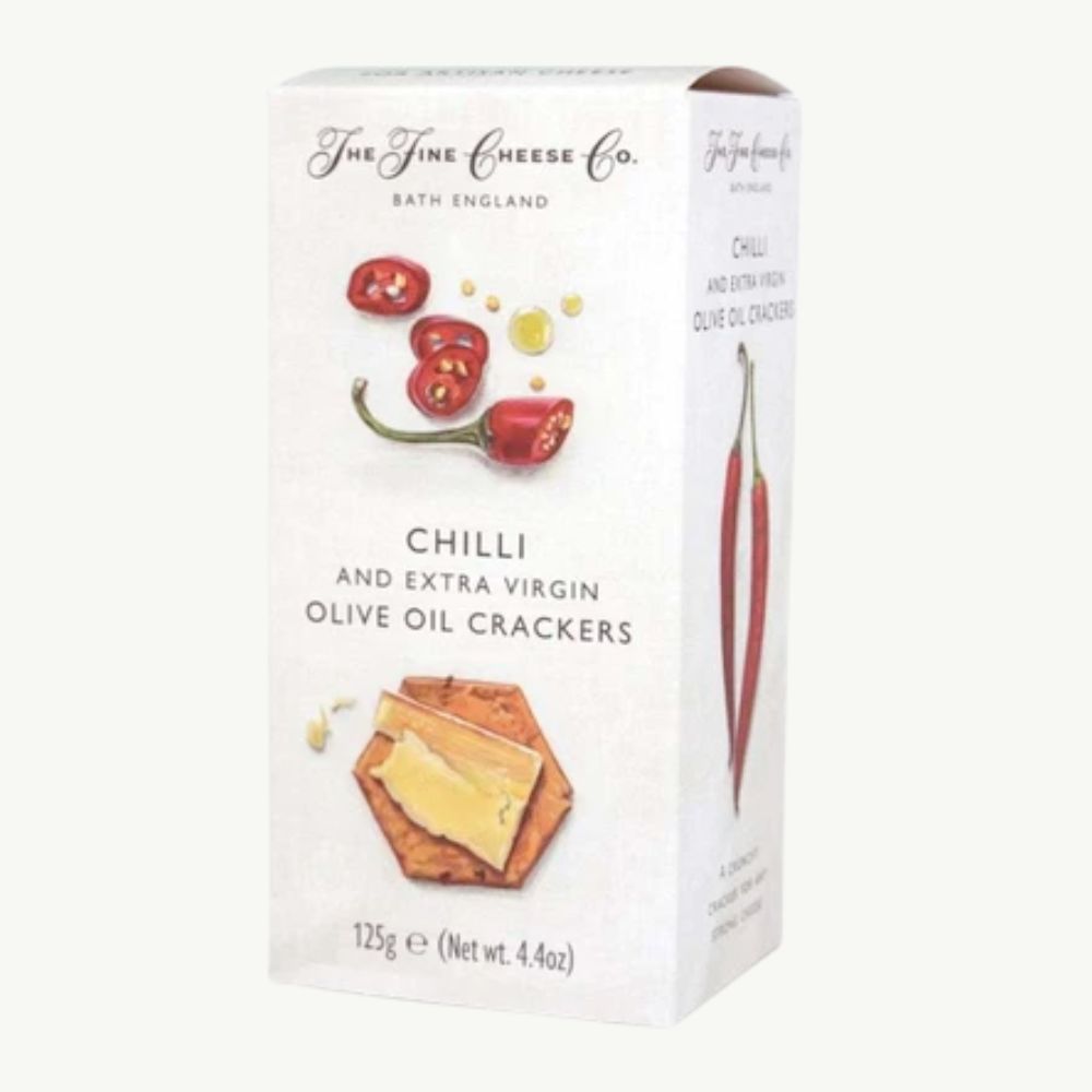 Chilli and Extra Virgin Olive Oil Crackers 125g