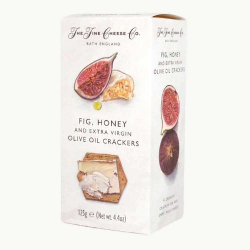Fig, Honey and Extra Virgin Olive Oil Crackers 125g