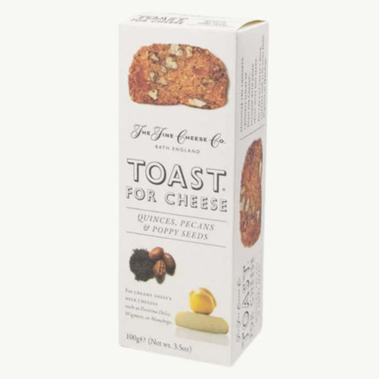 Quince, Pecan and Poppy Seeds Toast for Cheese 100g